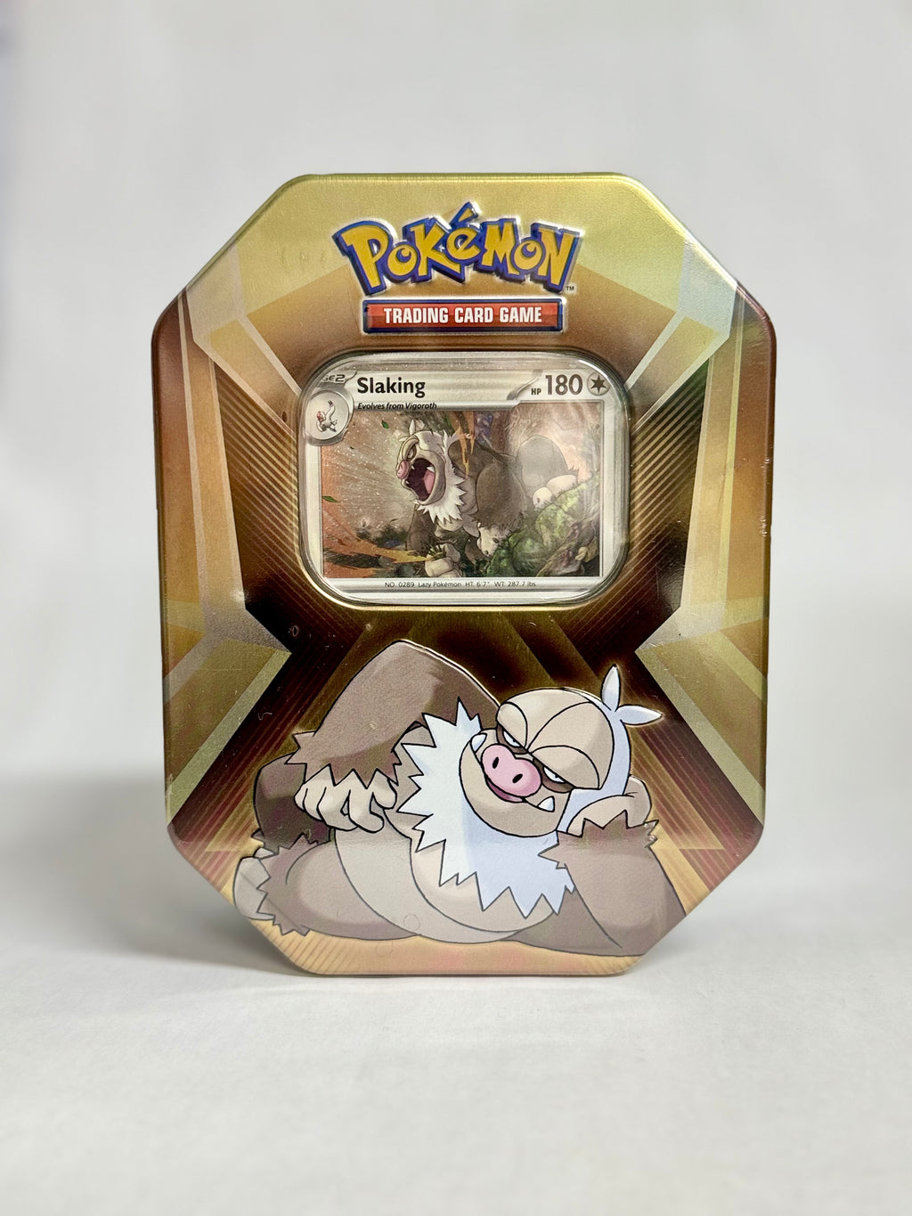 Triple Whammy Tin (Slaking) Pokemon TCG